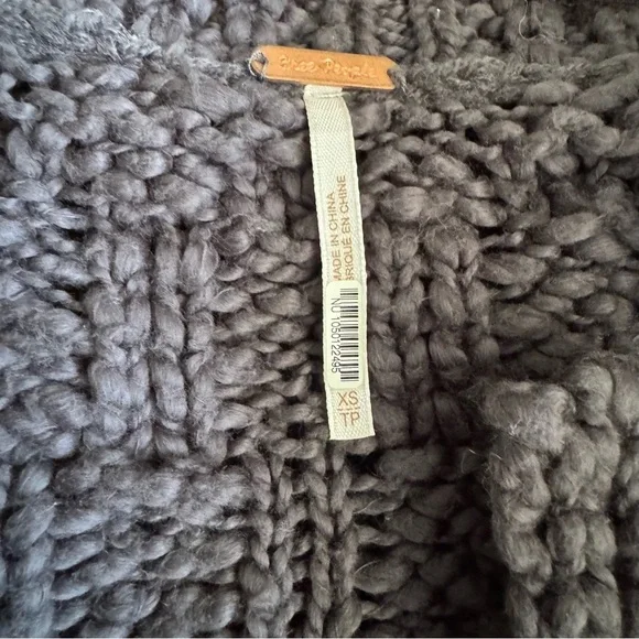 Free‎ People Oversized Bohemian Crop Sweater - Picture 10 of 10